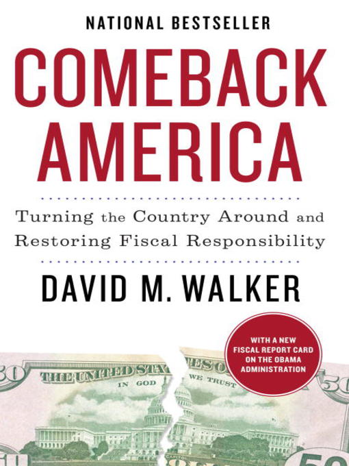 Title details for Comeback America by David M. Walker - Available
